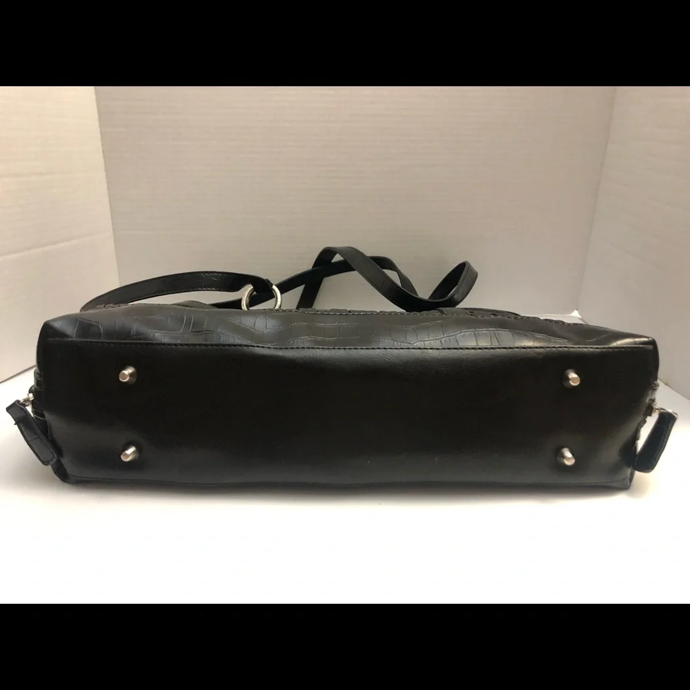 Coldwater Creek black woven